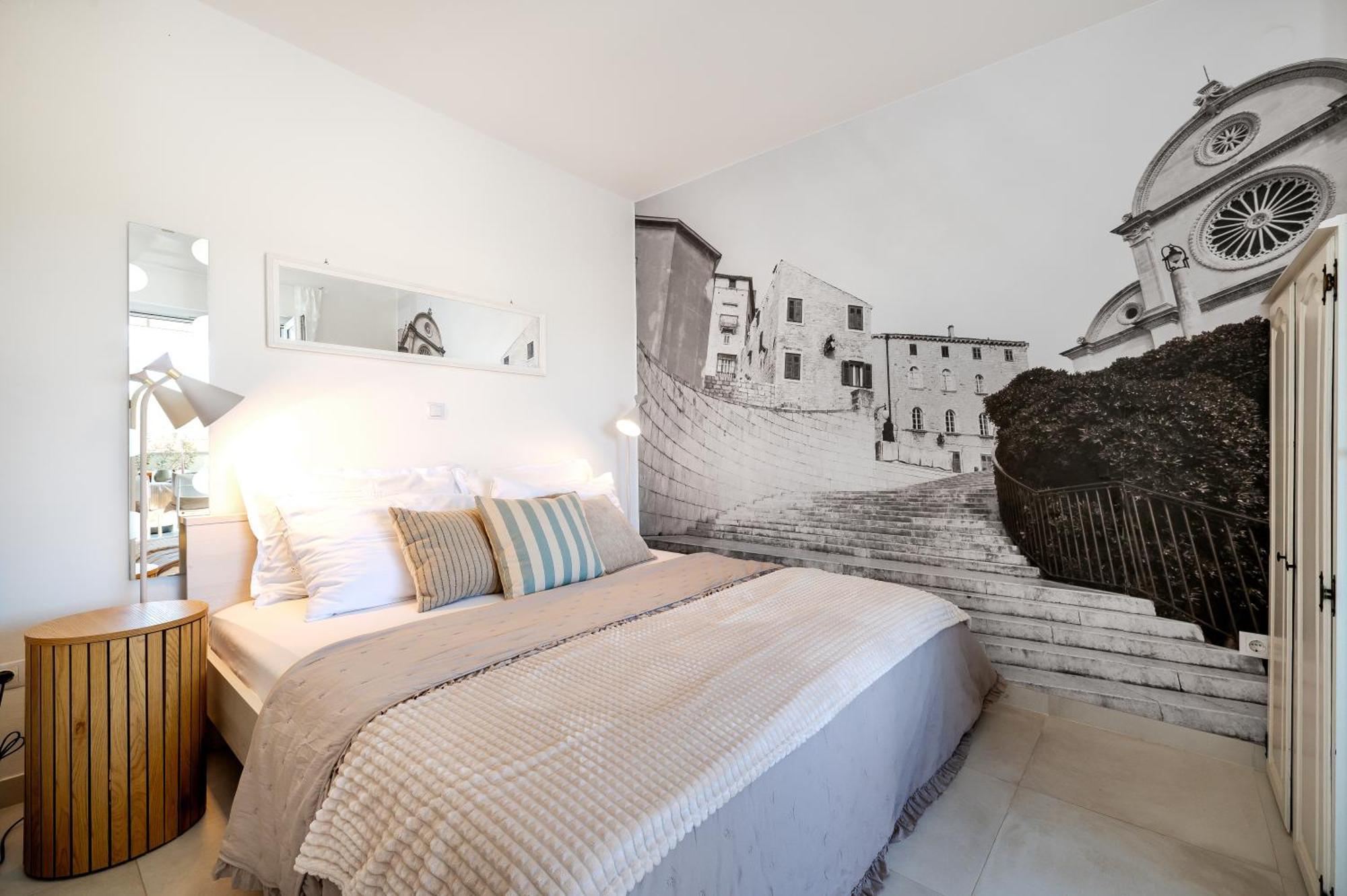 Ojra New Apartment With Seaview Шибеник Екстер'єр фото
